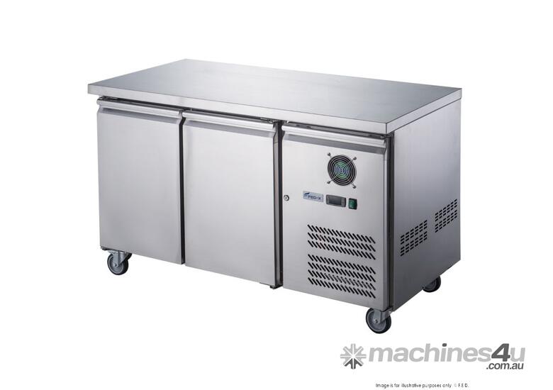 FED-X S/S Two Door Bench Fridge - XUB7C13S2V