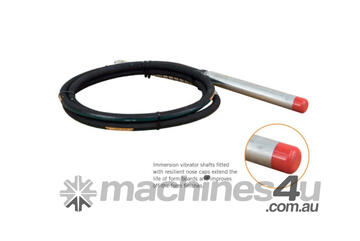 Flexshaft Concrete Vibrator Rubber Tip Flexshaft Concrete Vibrator Rubber Tip