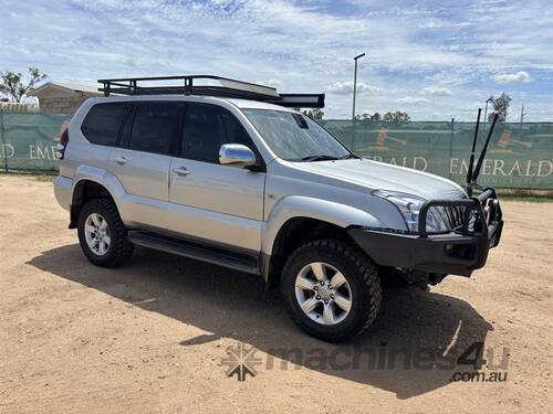 caption 2008 TOYOTA LANDCRUISER PRADO GXL WAGON
