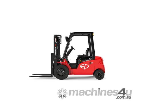 EP Electric Forklifts - 3.5T, 4800-6000mm Lift, Li-ion Batteries, AC Control