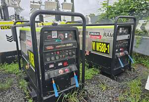 Lincoln Vantage 580 Diesel Welders Ex-Rental Fleet