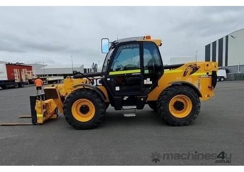 caption 2018 JCB 550-140 TELEHANDLER U4791
