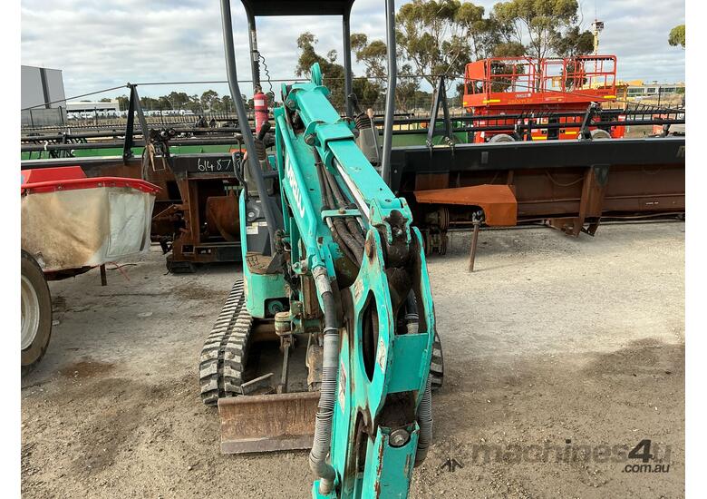 caption 2017 Kobelco SK17SR-5 Excavator (Rubber Tracked)