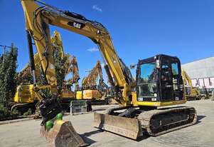 2017 CAT 308E2 CR 8.4T EXCAVATOR (M1071) WITH TILT HITCH, BUCKETS, FULL CIVIL SPEC, 3553 HOURS