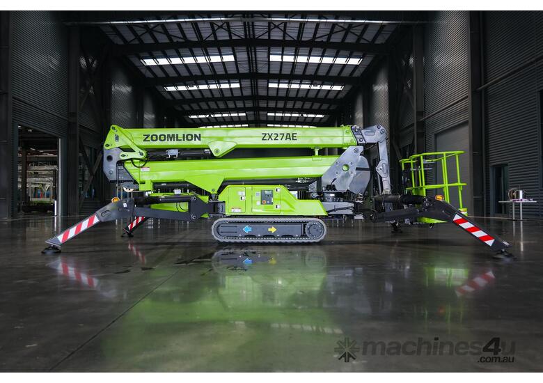 caption 2025 ZOOMLION ZX27AE Spider Lift