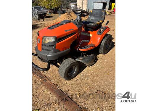 caption Ride on Lawnmower