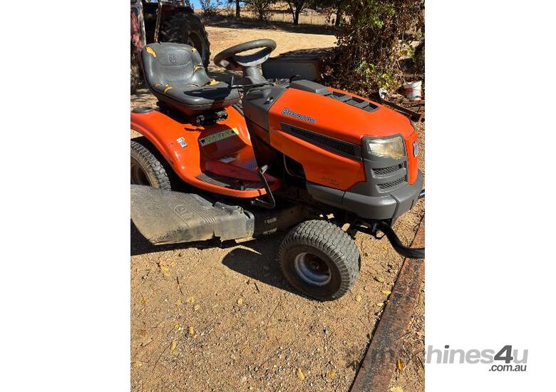 caption Ride on Lawnmower