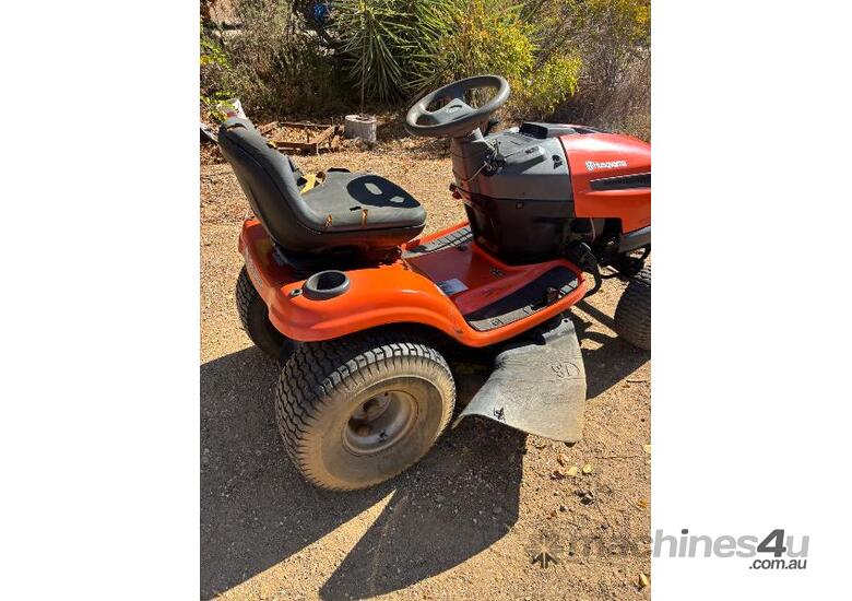 caption Ride on Lawnmower