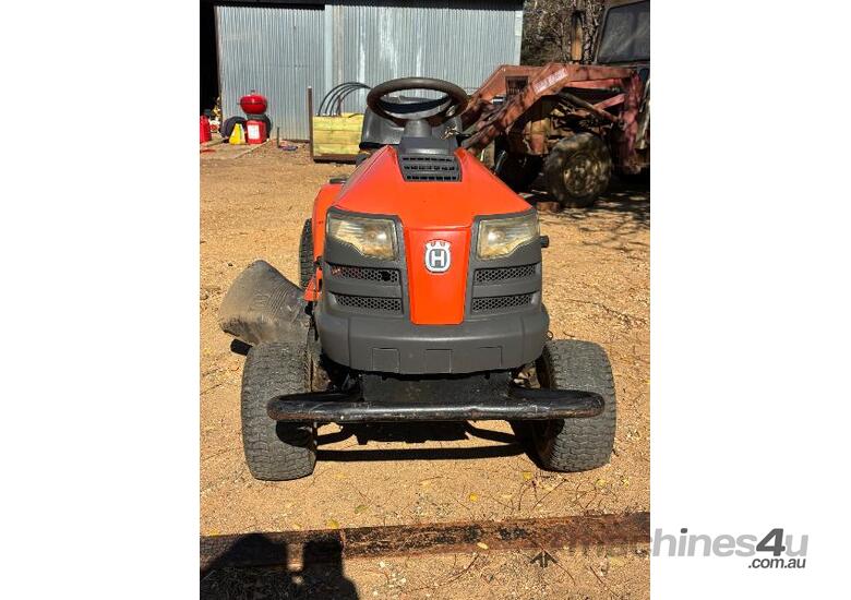 caption Ride on Lawnmower