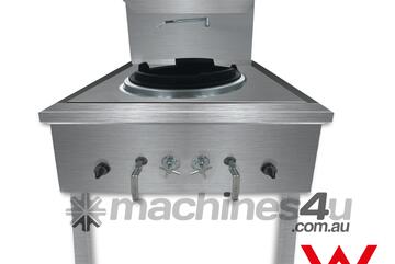 Gasmax Stainless Steel Waterless Lpg Gas Single Wok Ww 1L