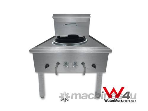 Gasmax Stainless Steel Waterless Lpg Gas Single Wok Ww 1L