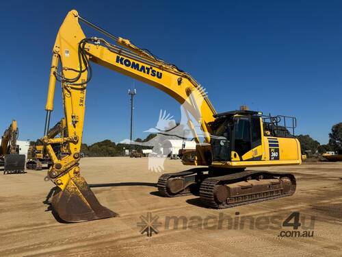 caption 2018 KOMATSU PC360 LC-11