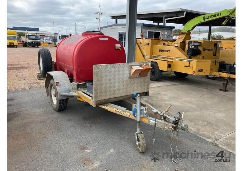 2015 Thorough Clean Single Axle Water Tanker Trailer