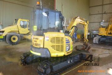 Komatsu PC45MR-3 Excavator Rubber Tracked - 5t for  
