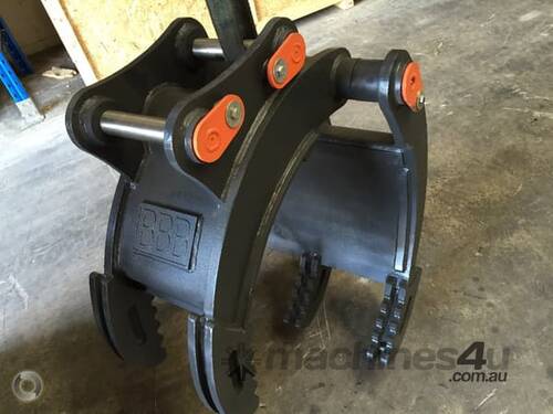 caption BETTA BILT BUCKETS 8 TONNE MANUAL GRABS