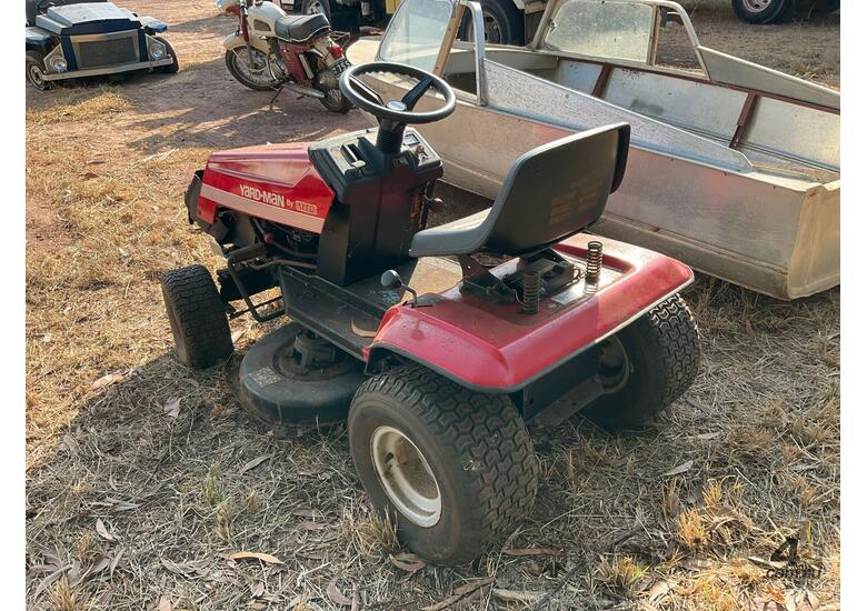 caption MTD Yard Man Ride On Mower