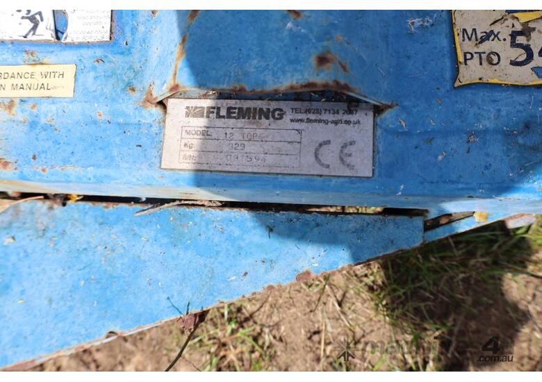 caption FLEMING 6FT OFF SET SLASHER