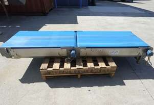 Flat Belt Conveyor, 620mm W x 2420mm L