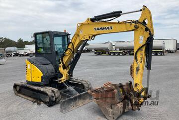 Yanmar VIO55-6B Excavator (Rubber Tracked)