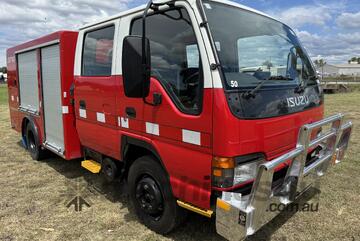 Isuzu NPR400 Crew 4x2 Dualcab Service Body Truck. Ex Fire & Rescue Service.