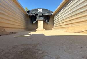 1998 Tefco 3 Axle Dog Trailer 19ft Tri Axle Dog Tipping Tralier