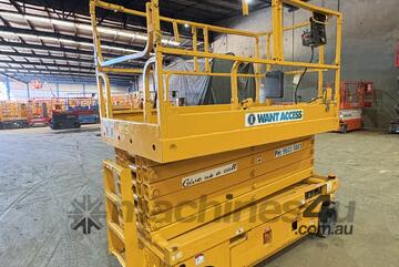 2014 Haulotte Compact 14 14m Diesel Scissor Lift, Well-Maintained