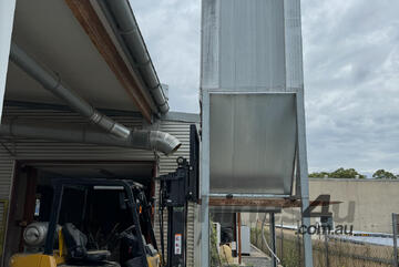   Industrial Bag-Filter Dust Extraction System Airtight Solutions T-Series + Nederman Rotary Va