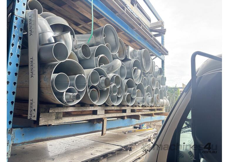 Used Industrial Bag-Filter Dust Extraction System – Airtight Solutions T-Series + Nederman Rotary Va