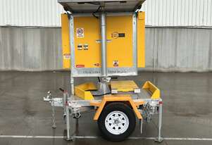 2024 Data Signs A Single Axle VMS Board Trailer