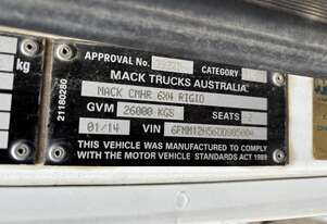 2014 Mack CMHR Trident 6x4 Tipper & Quad Dog