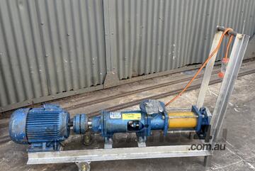 CEMO PUMPS Mono Progressive Pump 2 DN50 C600SS 2.2kW 3HP 6pole stainless skid