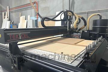 Teksel Flat Bed CNC 3000x1800 & Dust Extractor