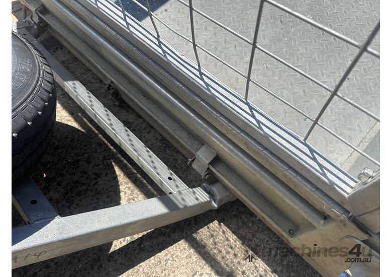 2022 Stonegate Industries Single Axle Cage Trailer