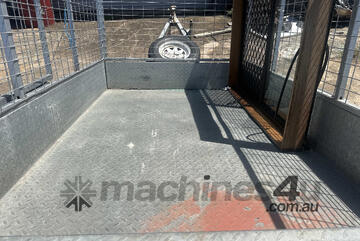 2022 Stonegate Industries Single Axle Cage Trailer