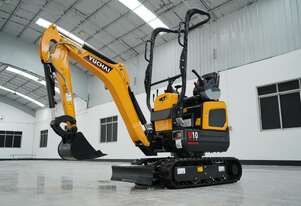 Yuchai U10 1 ton micro excavator with buckets