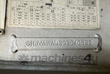 2022 Vawdrey VB S3 Tri Axle Drop Deck Curtainsider A Trailer