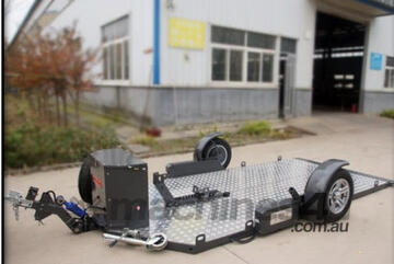 Drop Deck (Load at Ground Level) Car & Machinery Trailer 14ft