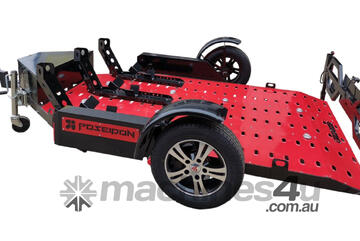 Drop Deck (Load at Ground Level) Motor Cycle & Machinery Trailer 3500mm