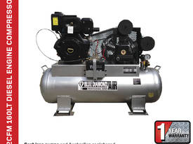 20CFM 120Lt Air Compressor Diesel Engine - picture0' - Click to enlarge