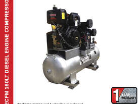 20CFM 120Lt Air Compressor Diesel Engine - picture0' - Click to enlarge