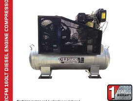 20CFM 120Lt Air Compressor Diesel Engine - picture1' - Click to enlarge