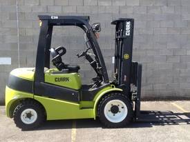 Clark C30D Diesel Counterbalanced Forklift Truck - Hire - picture0' - Click to enlarge