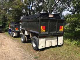 A TIPPER - SCANIA T112H RIGID TIPPER & DOG TRAILER - picture2' - Click to enlarge