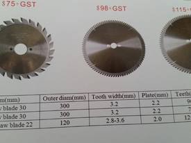 Scoring saw blade 12+12 Teeth - picture1' - Click to enlarge