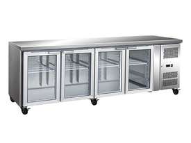 F.E.D. GN4100TNG Four Glass Door Under Bench Fridge - picture0' - Click to enlarge