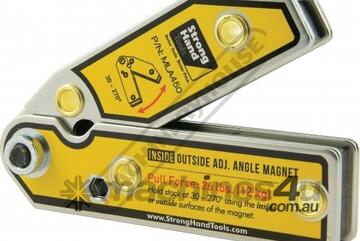 Adjustable Inside / Outside Angle Magnets MLA450 30-270 12kg Pull Force