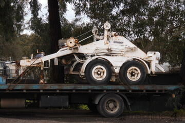 6ton cable drum trailer , tandem air brakes 6ton cable drum trailer , tandem air brakes