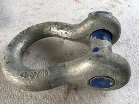 Bow D Shackle 8.5 ton approved 25 mm standard pin - picture2' - Click to enlarge