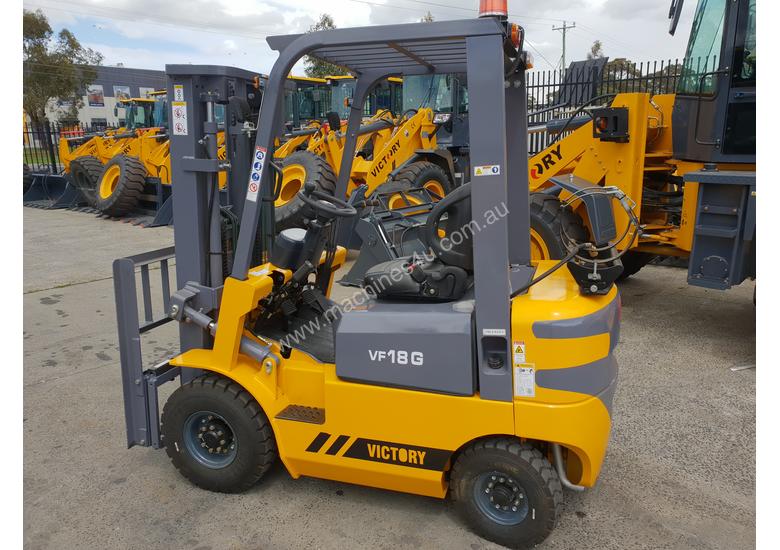 caption Victory VF18G std dual fuel Forklift
