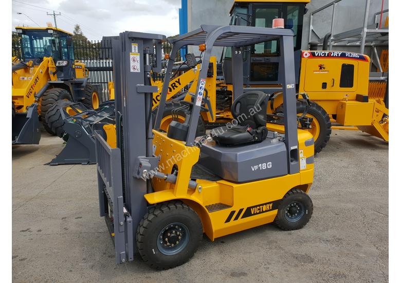 caption Victory VF18G std dual fuel Forklift